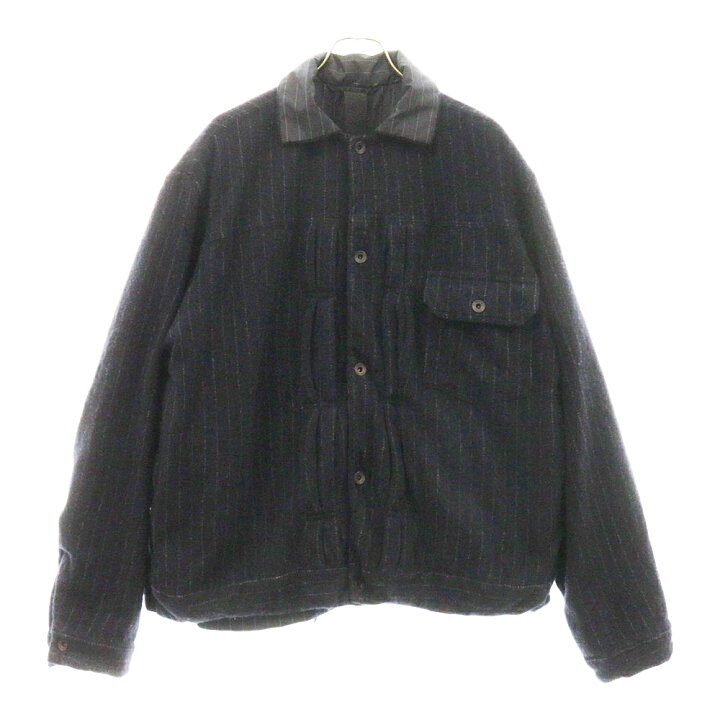 楽天市場】Sacai(サカイ) サイズ:3 Wool Shrivel Reversible Blouson 