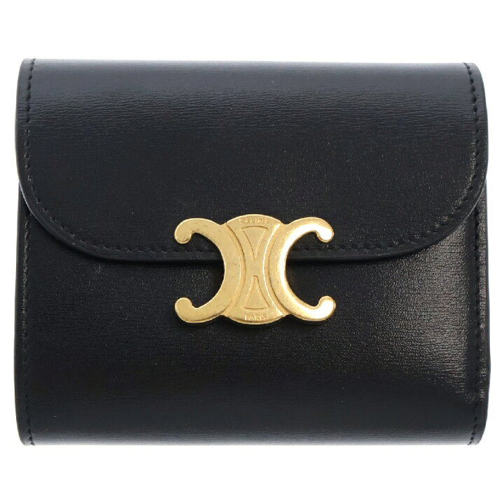楽天市場】CELINE(セリーヌ) トリオンフ シャイニーカーフスキン 三 