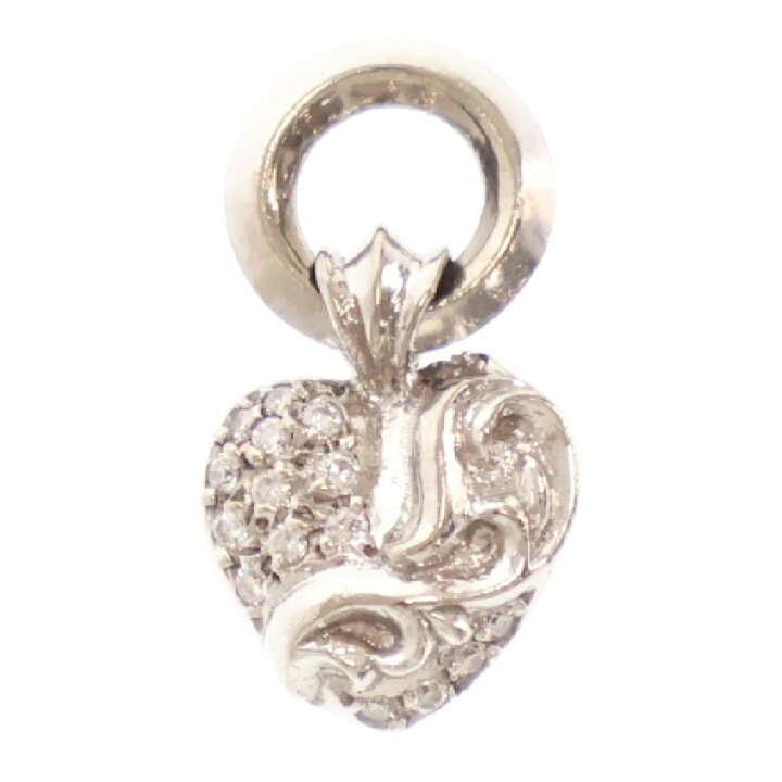楽天市場】CHROME HEARTS(クロムハーツ) 18KWG STACK HEART P/D 