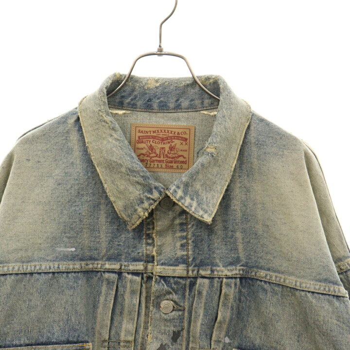 楽天市場】SAINT MICHAEL(セントマイケル) サイズ:L 23AW BJ_DENIM JKT 