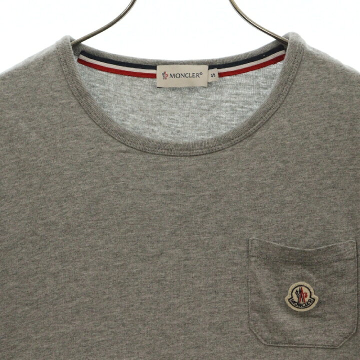 楽天市場】MONCLER(モンクレール) サイズ:S ワッペンポケット付き半袖T 