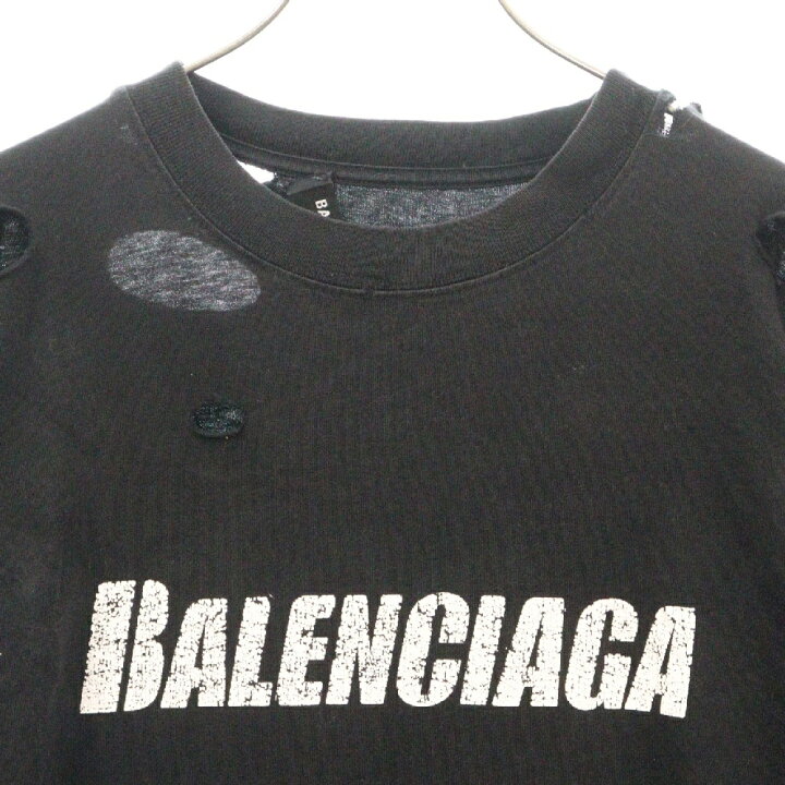 楽天市場】BALENCIAGA(バレンシアガ) サイズ:S 21SS デストロイ加工 