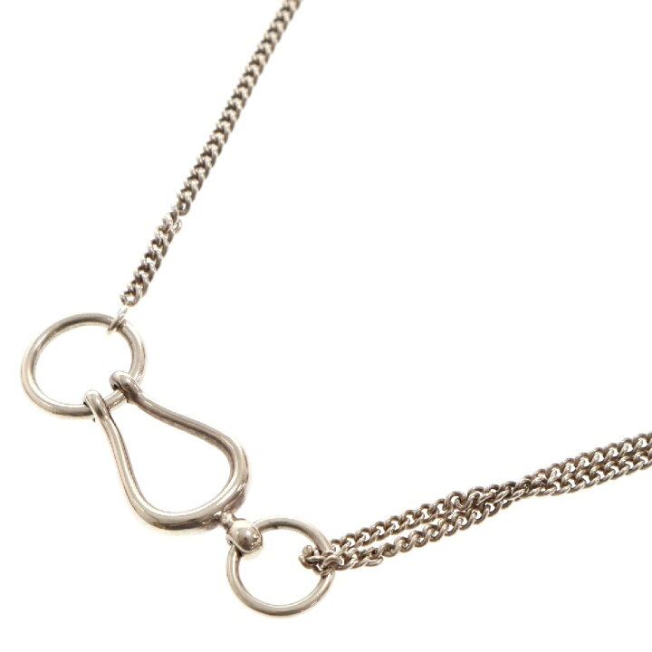 楽天市場】HERMES(エルメス) VINTAGE ホースビット ロングネックレス  