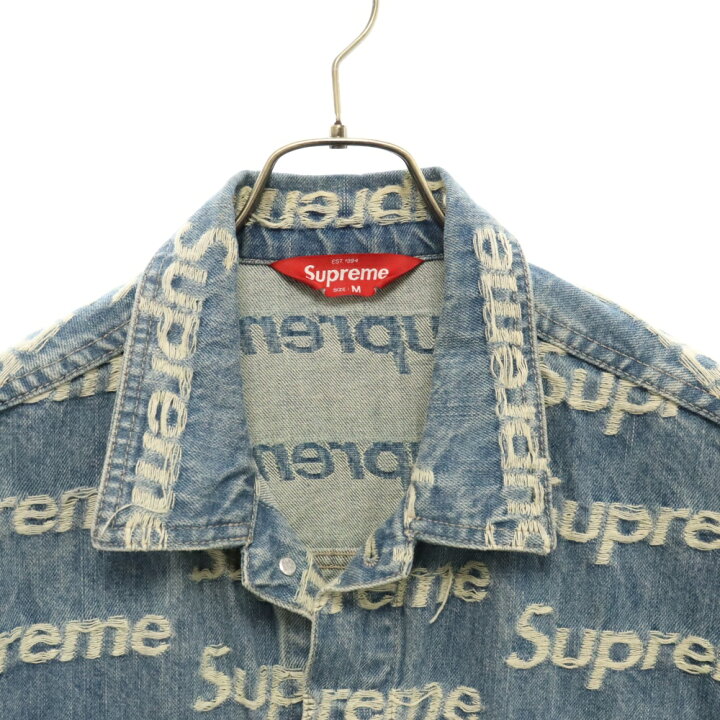 楽天市場】SUPREME(シュプリーム) サイズ:M 21SS Frayed Logos Denim 
