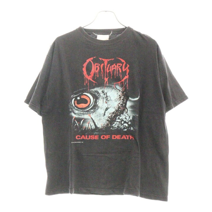 楽天市場】VINTAGE(ヴィンテージ) 90s OBITUARY 1991 CAUSE OF DEATH 