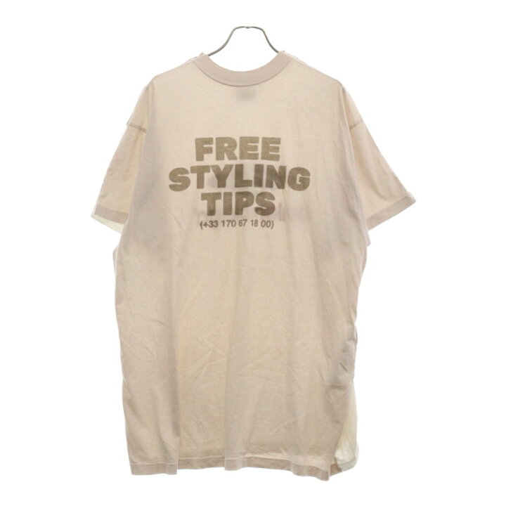 楽天市場】BALENCIAGA(バレンシアガ) サイズ:1 Double Front T-Shirt  
