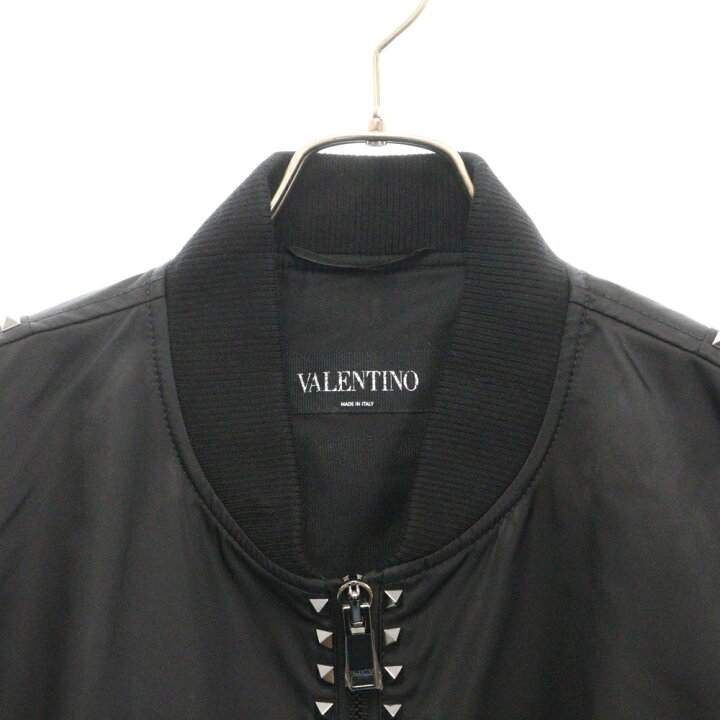 楽天市場】VALENTINO(ヴァレンチノ) サイズ:48 ロックスタッズ ジップ 