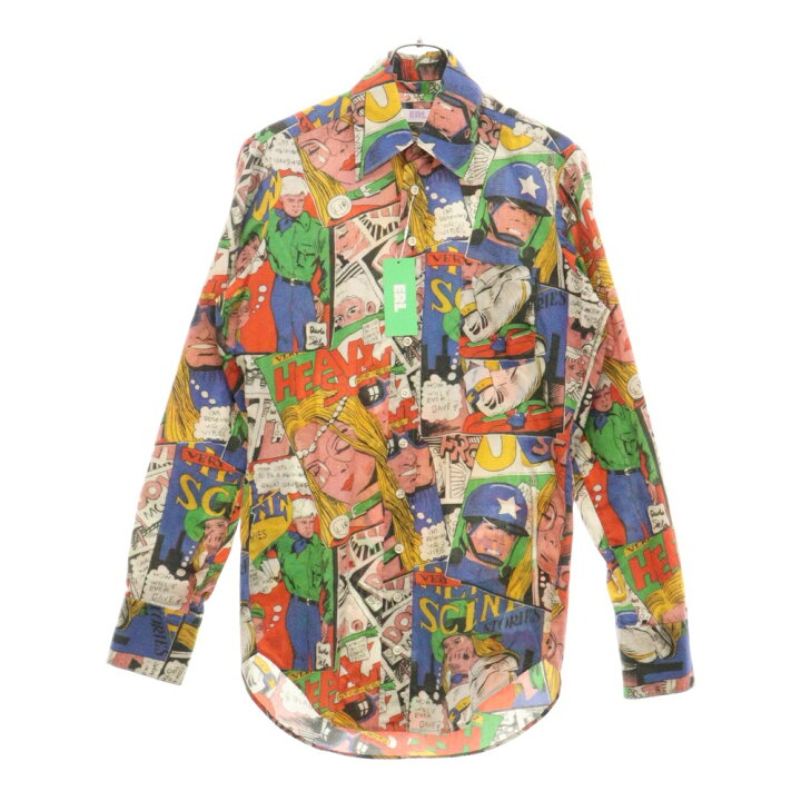 楽天市場】ERL(イーアールエル) サイズ:S Comic Book Shirt コミック  
