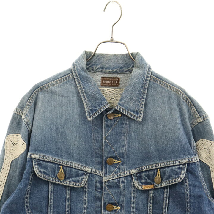 楽天市場】KAPITAL(キャピタル) サイズ:44 BONE DENIM JACKET ボーン 