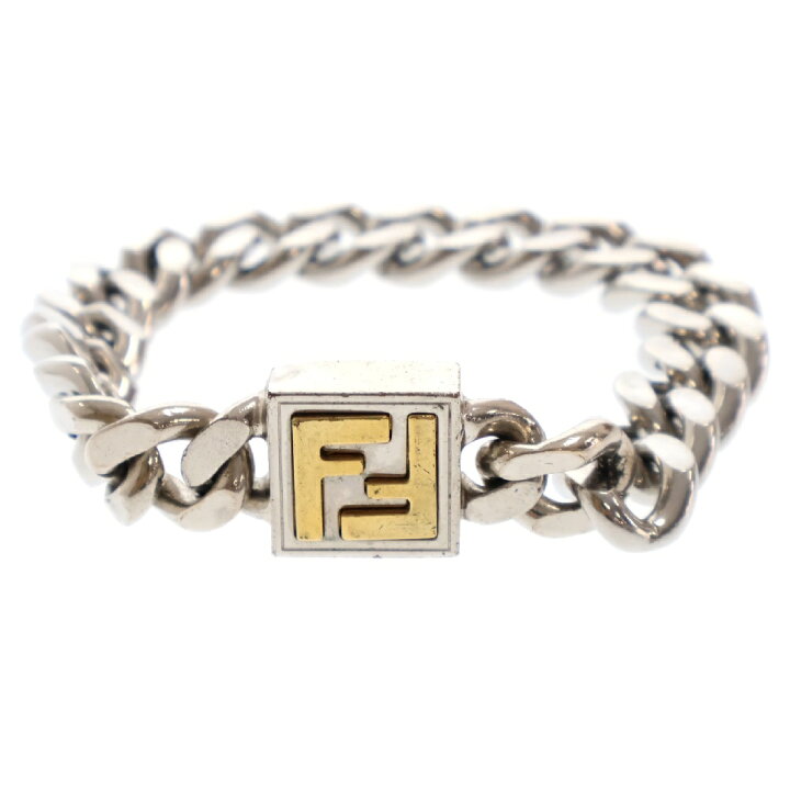楽天市場】FENDI(フェンディ) サイズ:M FFチェーン ブレスレット  