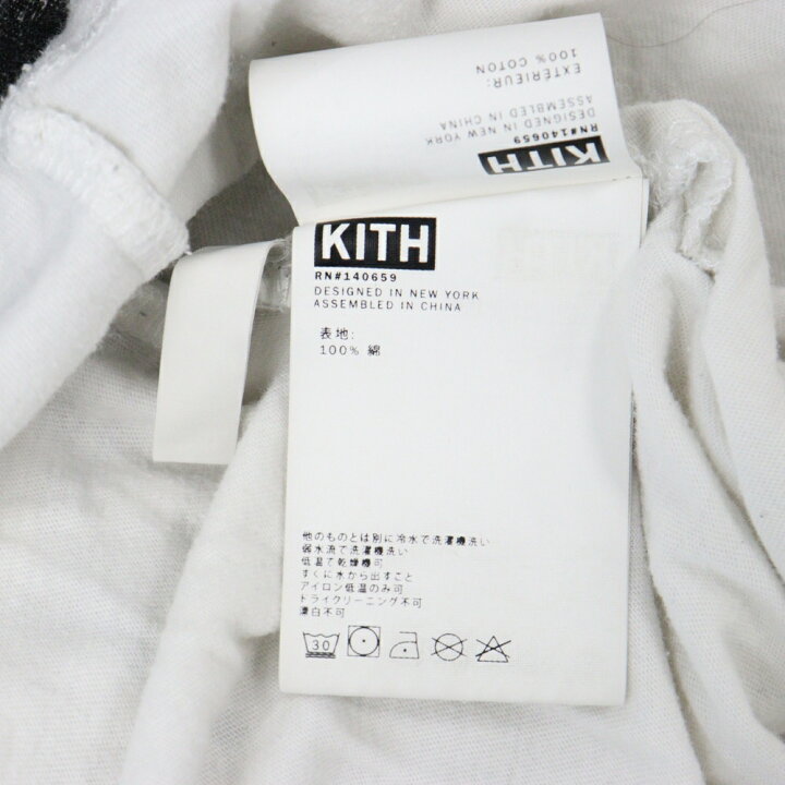 楽天市場】KITH(キス) サイズ:XS A NEW PAST TEE フロントプリント半袖  