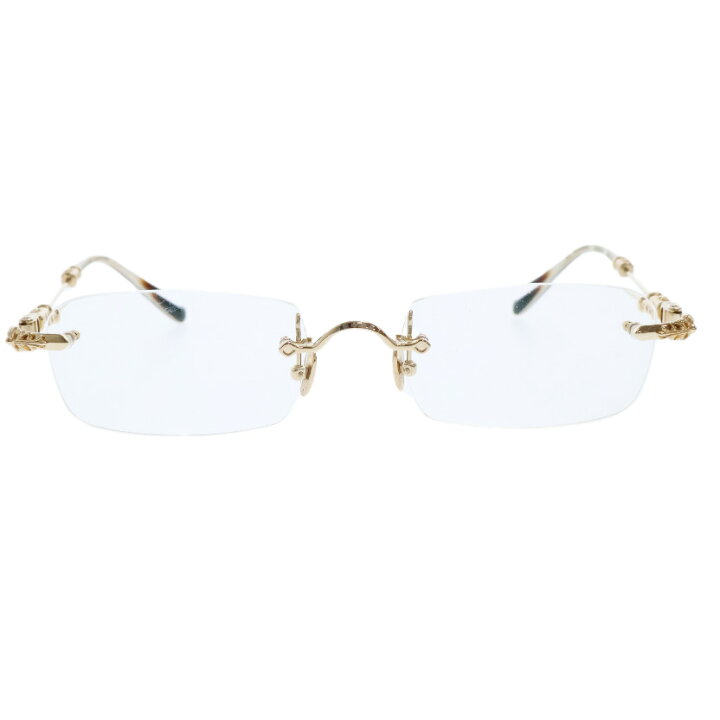 クロムハーツ OVARYEASY フローラルテンプル サングラス ホワイト  