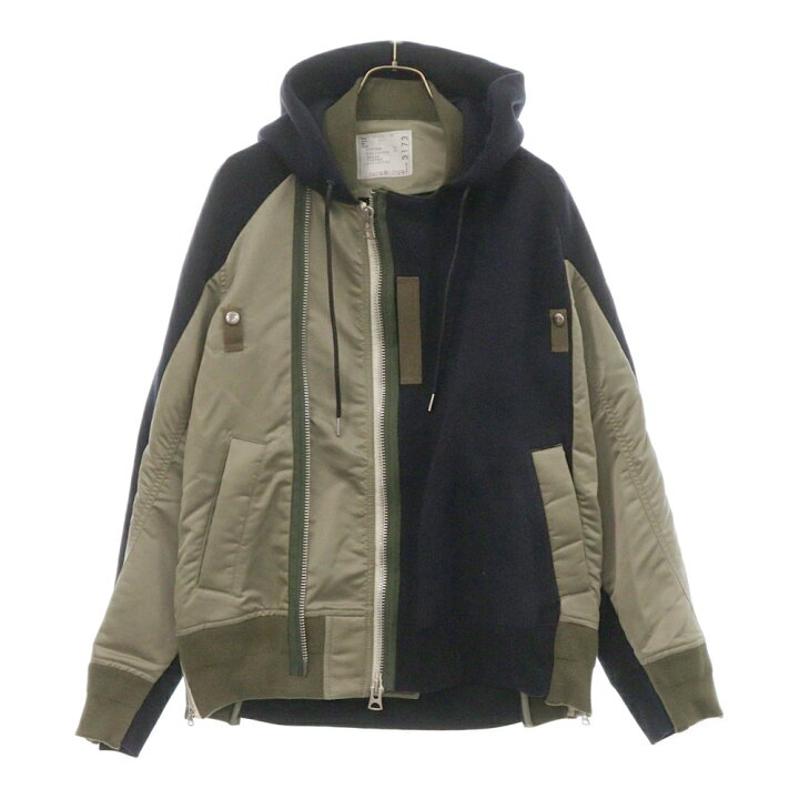 楽天市場】Sacai(サカイ) サイズ:2 23AW Sponge Sweat Blouson 23 