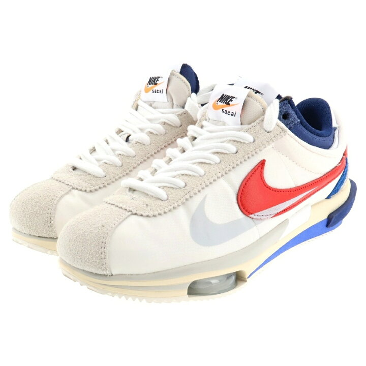楽天市場】NIKE(ナイキ) サイズ:27.0cm ×SACAI ZOOM CORTEZ WHITE AND  