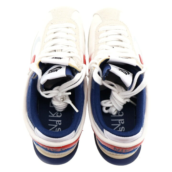 楽天市場】NIKE(ナイキ) サイズ:27.0cm ×SACAI ZOOM CORTEZ WHITE AND  
