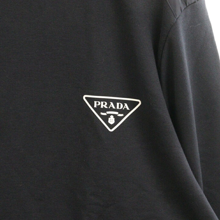 楽天市場】PRADA(プラダ) サイズ:XXXL 24AW Triangle Logo Sweatshirts 