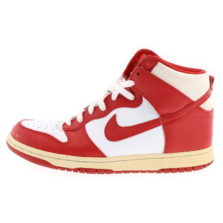 楽天市場】NIKE(ナイキ) サイズ:27.5cm DUNK HI WHITE VARSITY RED 