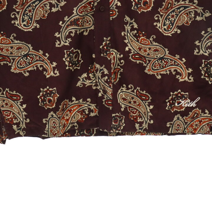 楽天市場】KITH(キス) サイズ:M 22SS Printed Sullivan Shirt Pasley 