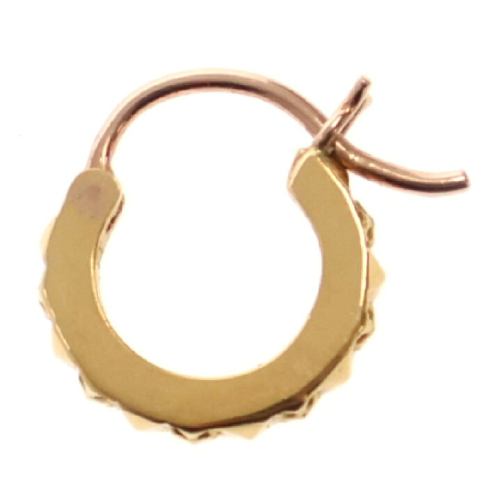 CHROME HEARTS (クロムハーツ) 22K TINY TFP HOOP トゥルーファッキン  