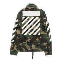 楽天市場】off-white オフホワイト（柄カモフラージュ・迷彩）（コート 