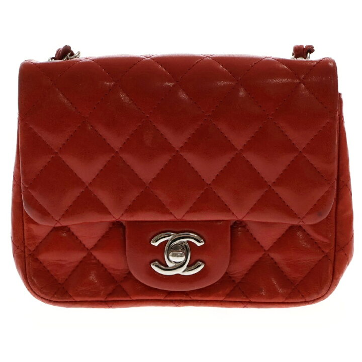楽天市場】CHANEL(シャネル) ミニマトラッセ ラムスキン チェーン 