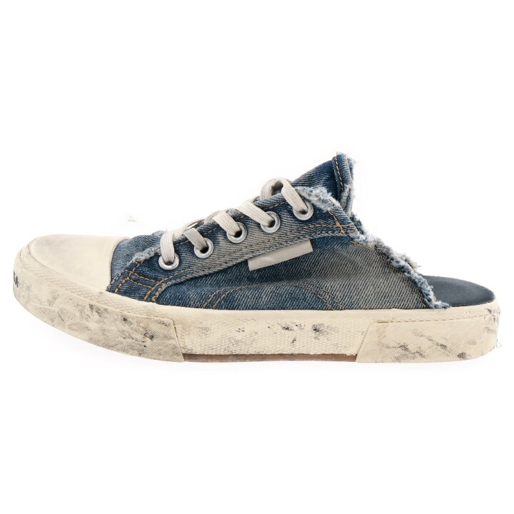 楽天市場】BALENCIAGA(バレンシアガ) サイズ:38 DENIM SLIPPERS 