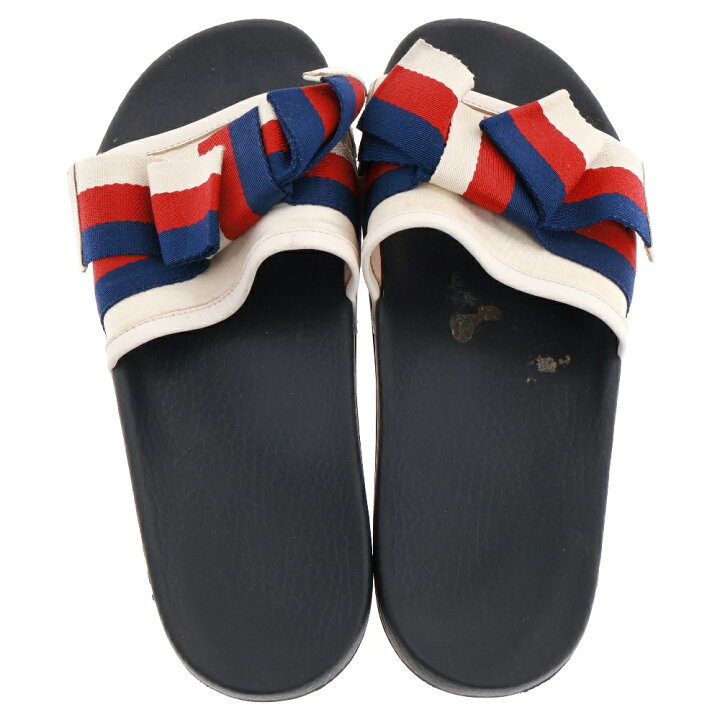 楽天市場】GUCCI(グッチ) サイズ:38 シェリーライン リボンラバー  