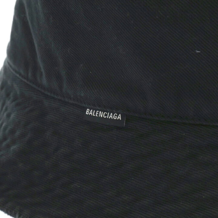 楽天市場】BALENCIAGA(バレンシアガ) サイズ:Lー62cm ロゴタグ ハット 