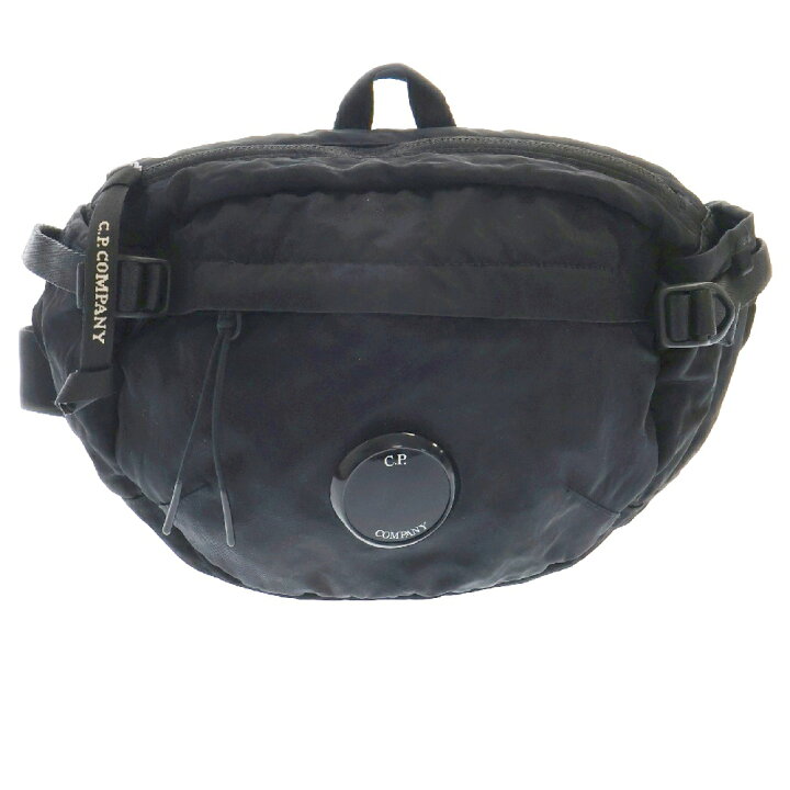 cp company シーピーカンパニー レンズショルダーバッグ ブラック 楽天  
