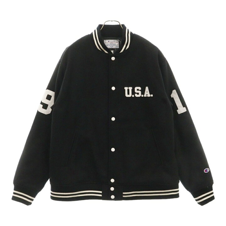 楽天市場】CHAMPION(チャンピオン) サイズ:L AWARD JKT ロゴ アワード 