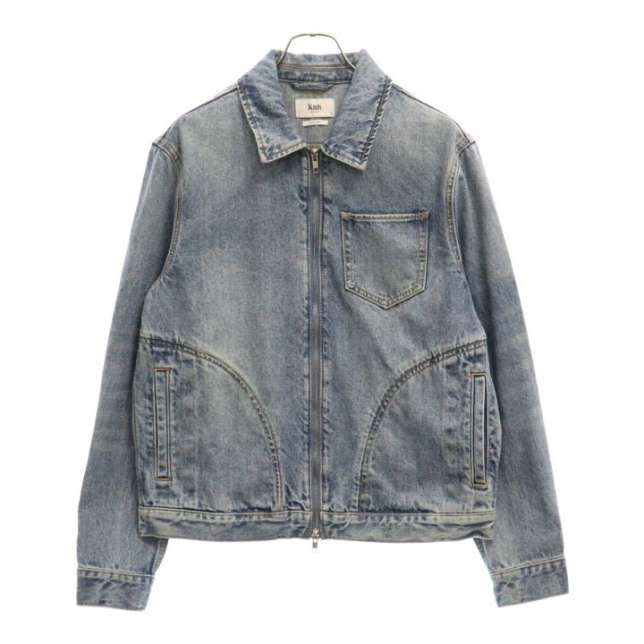 楽天市場】KITH(キス) サイズ:S ジップアップ デニムジャケット  