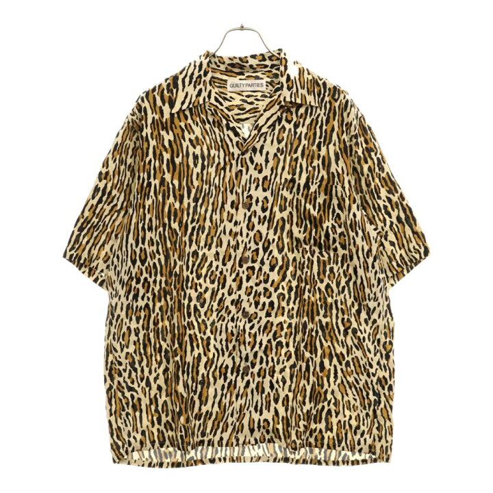 楽天市場】WACKO MARIA(ワコマリア) サイズ:L 24AW LEOPARD HAWAIIAN 