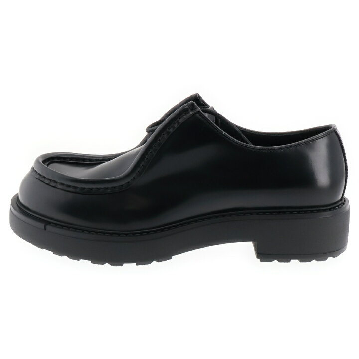 23AW PRADA プラダ ダイアパソン オペー レザーローファー シューズ 