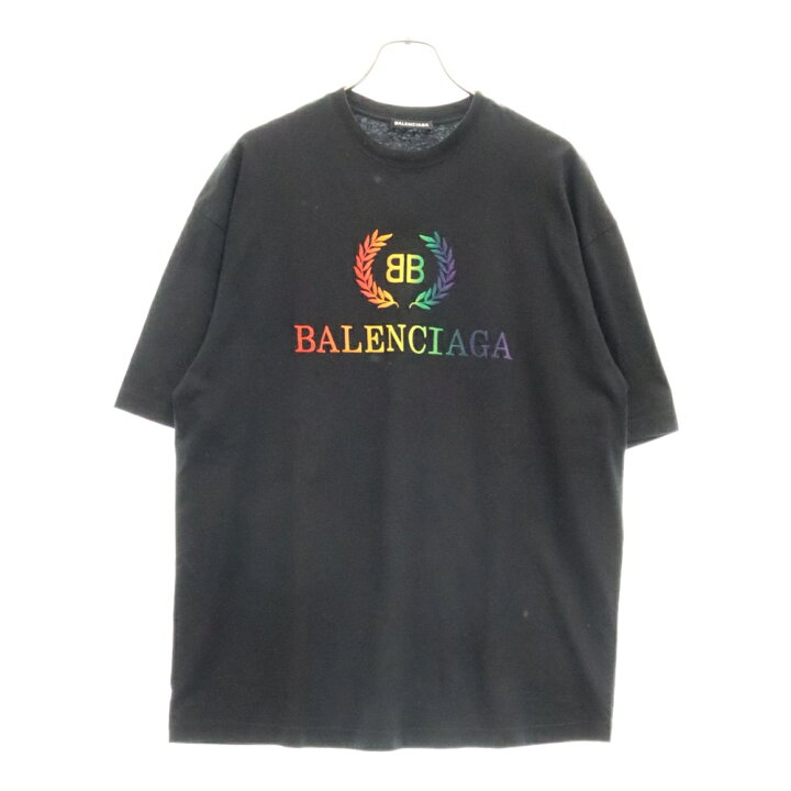 楽天市場】BALENCIAGA(バレンシアガ) サイズ:S 19SS BB LOGO TEE BB 