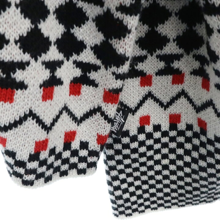楽天市場】STUSSY(ステューシー) サイズ:XXL JACQUARD CREW KNIT  