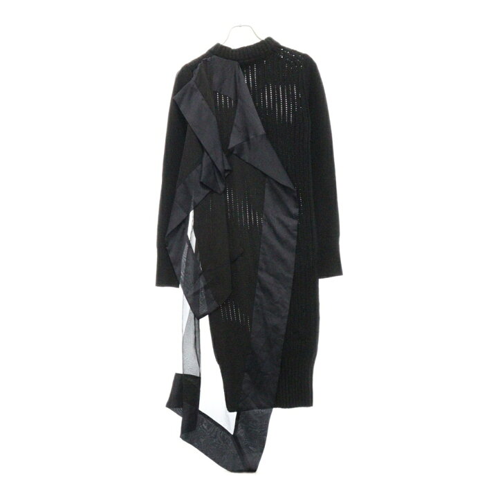 楽天市場】Sacai(サカイ) サイズ:1 シフォンドッキング ニット  