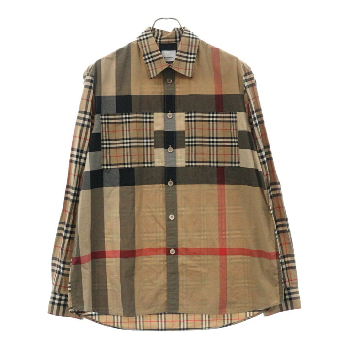 BURBERRY ノバチェックシャツパッチワークリミテッド‼️ 