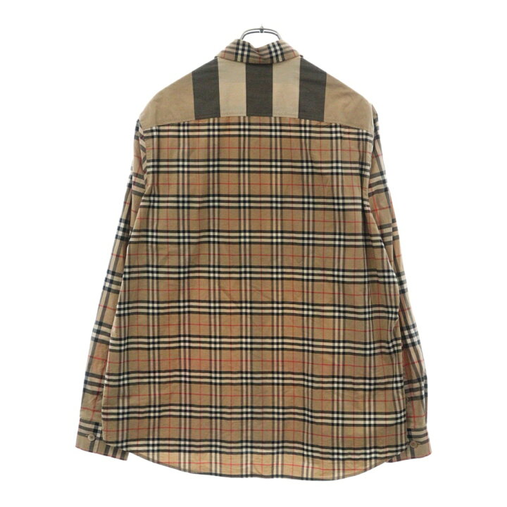 BURBERRY ノバチェックシャツパッチワークリミテッド‼️ 