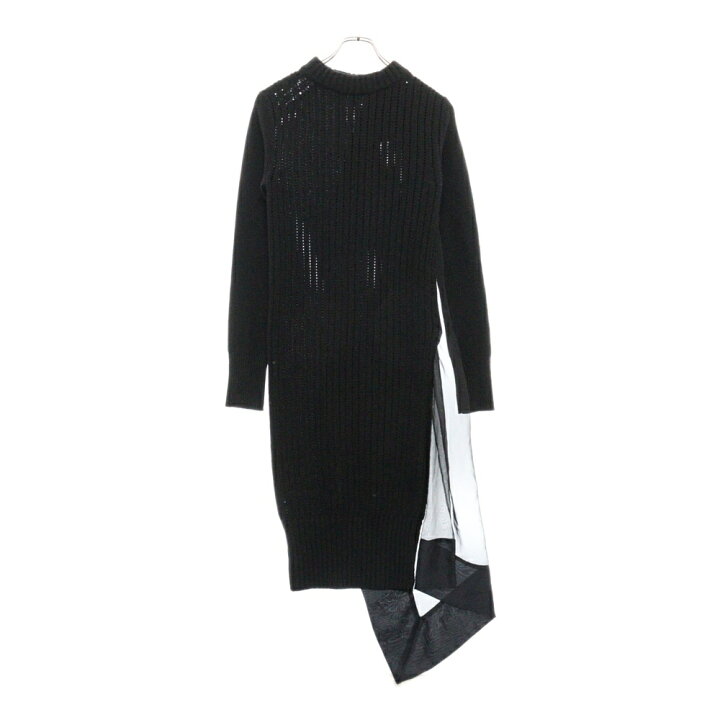 楽天市場】Sacai(サカイ) サイズ:1 シフォンドッキング ニット  