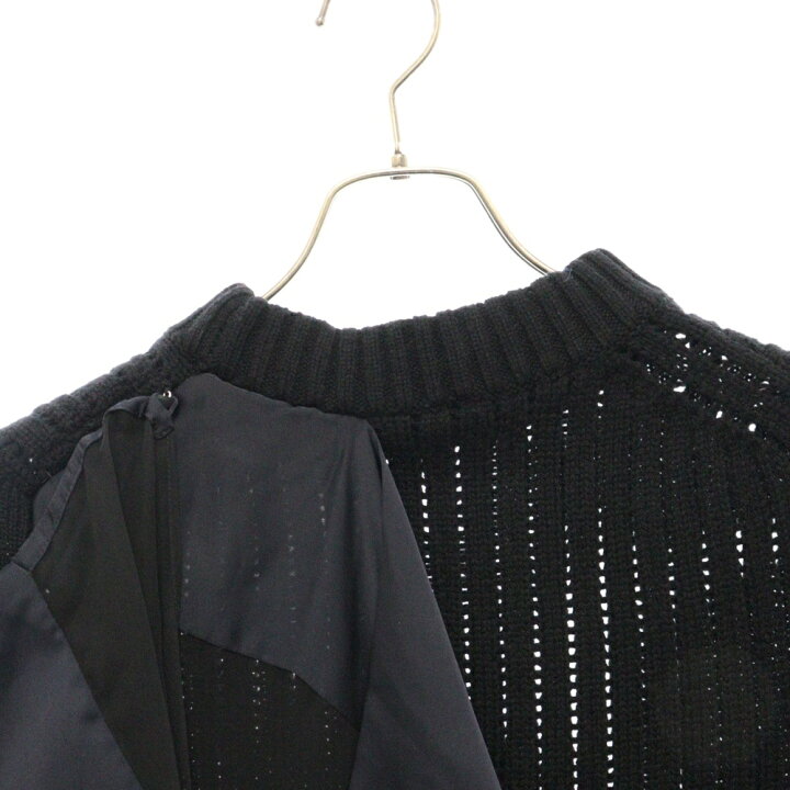 楽天市場】Sacai(サカイ) サイズ:1 シフォンドッキング ニット 