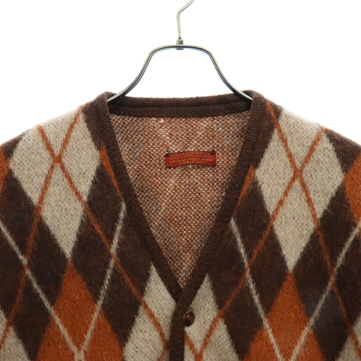 楽天市場】VINTAGE(ヴィンテージ) MOHAIR CARDIGAN ARGYLE アーガイル  