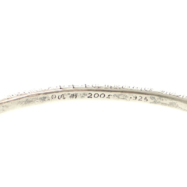 楽天市場】CHROME HEARTS(クロムハーツ) BANGLE NTFL/NTFL シルバー 
