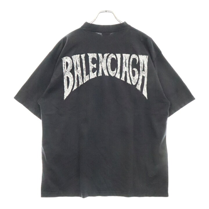 楽天市場】BALENCIAGA(バレンシアガ) サイズ:L Hand Drawn Tshirt 