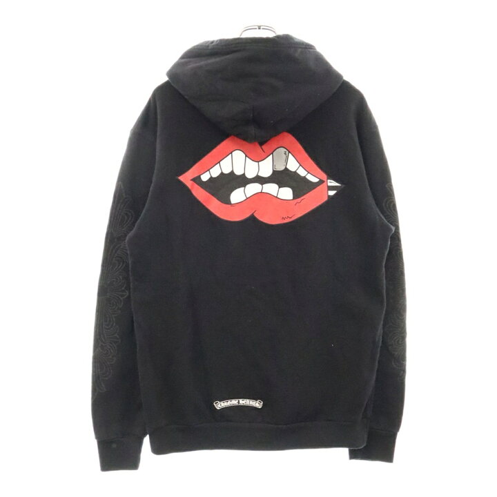 CHROME HEARTS(クロムハーツ) サイズ:L SWTSHRT PLVR ネックロゴ  