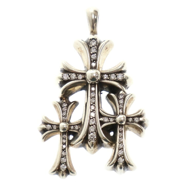 楽天市場】CHROME HEARTS(クロムハーツ) TRIPLE CROSS P DIA トリプル 