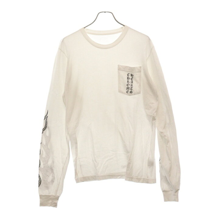 楽天市場】CHROME HEARTS(クロムハーツ) サイズ:M Flame Sleeve L/S 