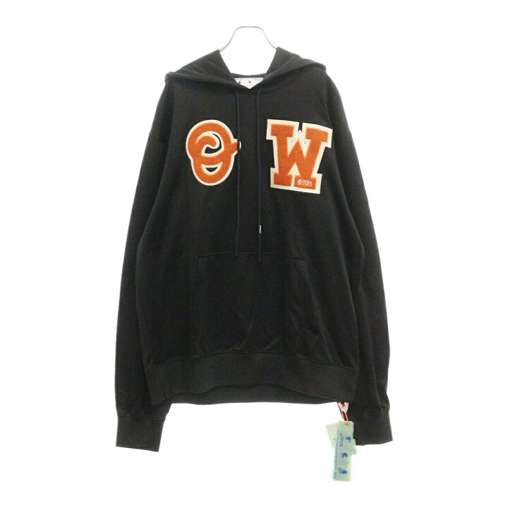 楽天市場】OFF-WHITE(オフホワイト) サイズ:XL OW Patch Slim Hoodie 