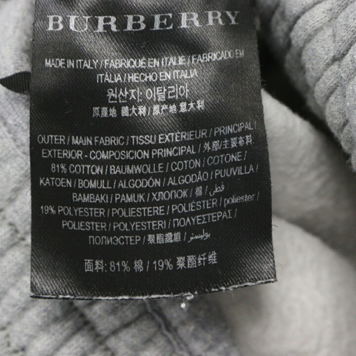 楽天市場】BURBERRY(バーバリー) サイズ:M レインボーロゴ刺繍 
