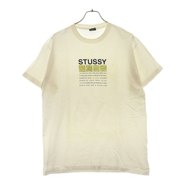 楽天市場】STUSSY(ステューシー) サイズ:L 90s 紺タグ フロント マップ 