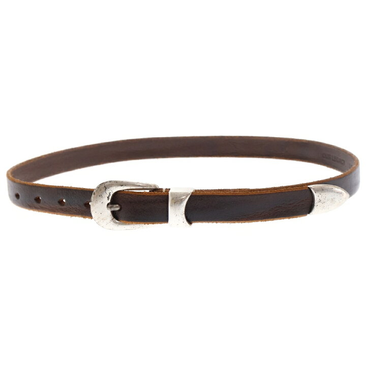 OUR LEGACY アワーレガシー 2cm Belt ベルト ブラウン - ブランド古着 